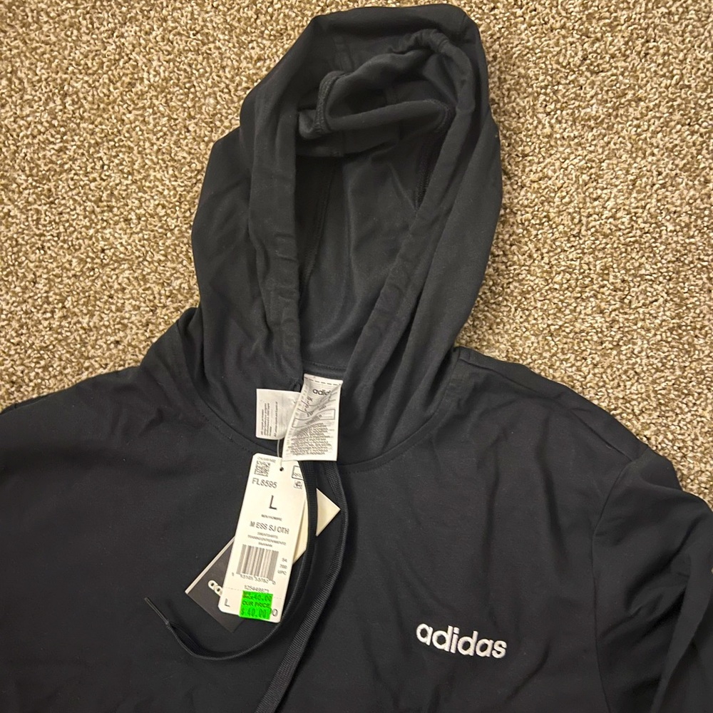 Men’s Adidas Lightweight Hoodie L